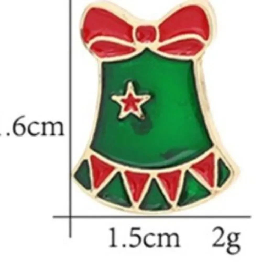 Christmas Bell Pin Brooch